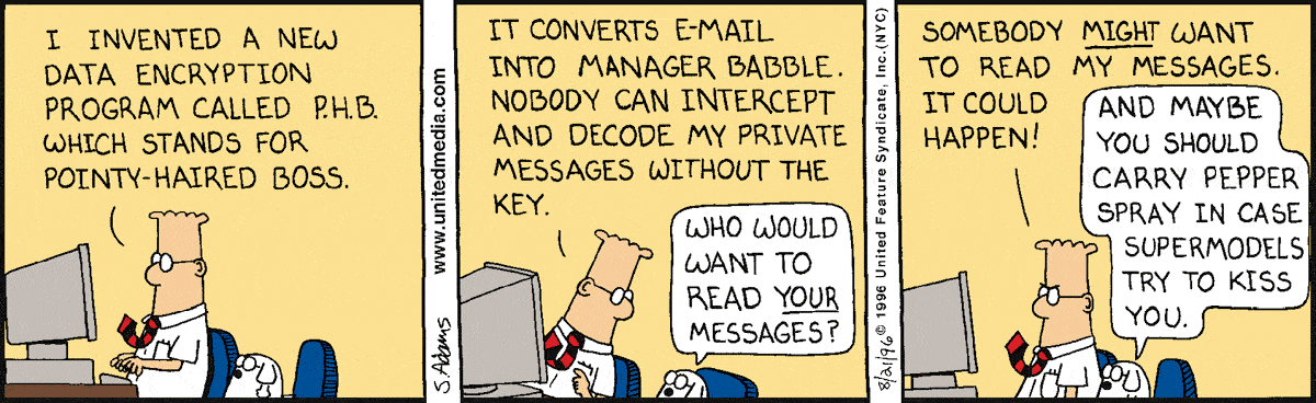 Dilbert Cartoon
